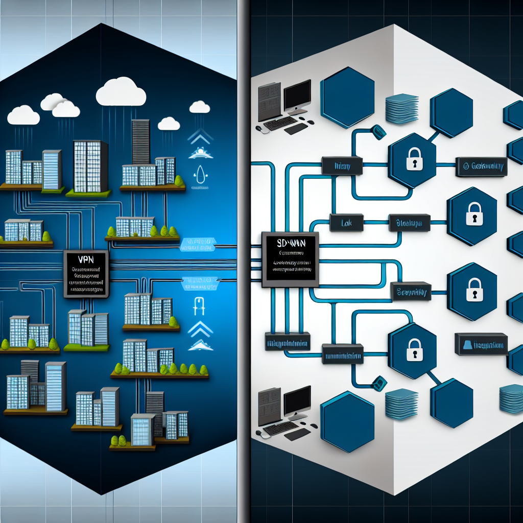 Comparativo entre SD-WAN e VPN para empresas