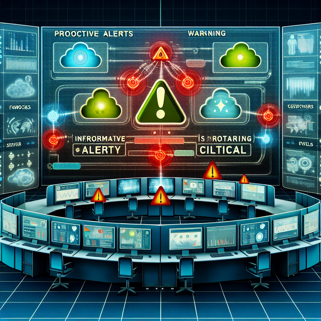 Como configurar alertas proativos em redes de TI