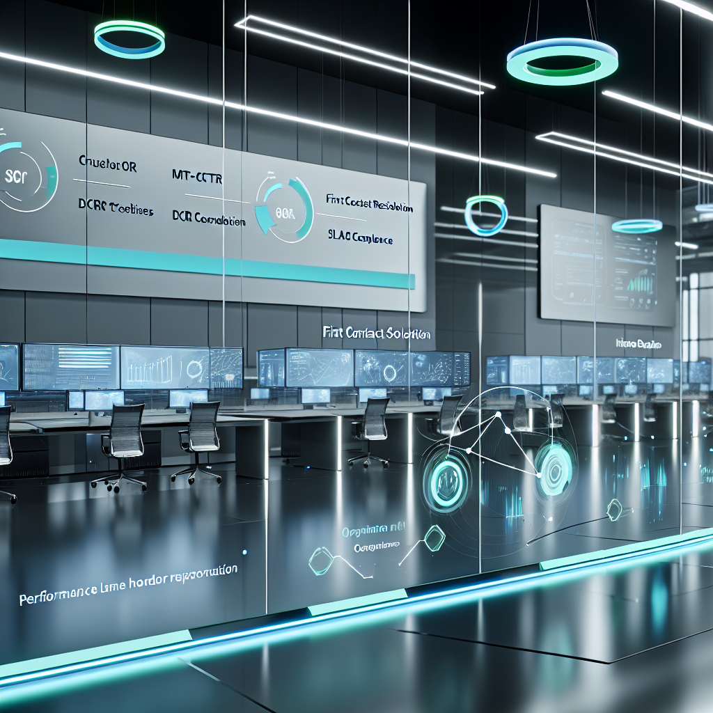 Métricas avançadas para centros de serviços de TI
