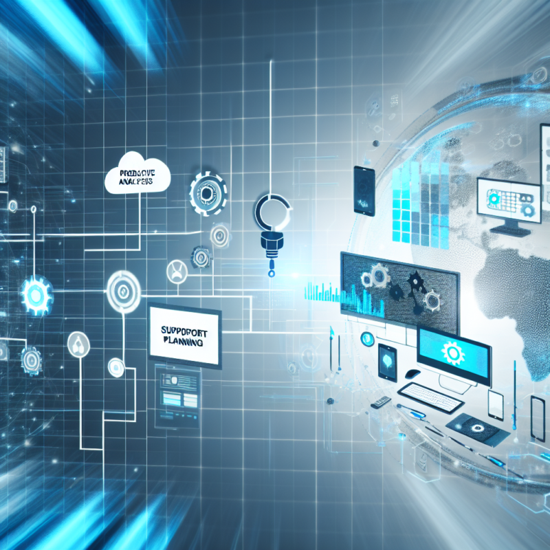 Imagem ilustrativa para a postagem: Análise preditiva no planejamento de suporte